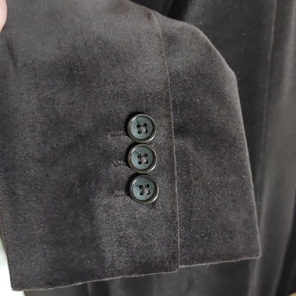 HAROLD'S Vintage Brown Velvet Blazer - Picture 5 of 13